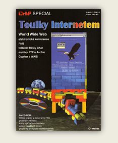knížka (brožura) s názvem Toulky Internetem